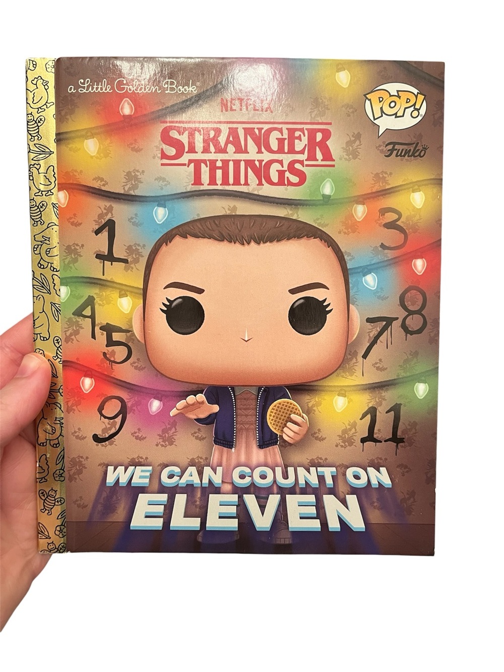 A little golden book Funko Pop stranger things book we can count on eleven
